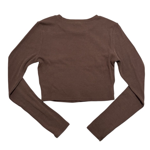 Garage Ribbed Cropped Longsleeve - Picture 2 of 4